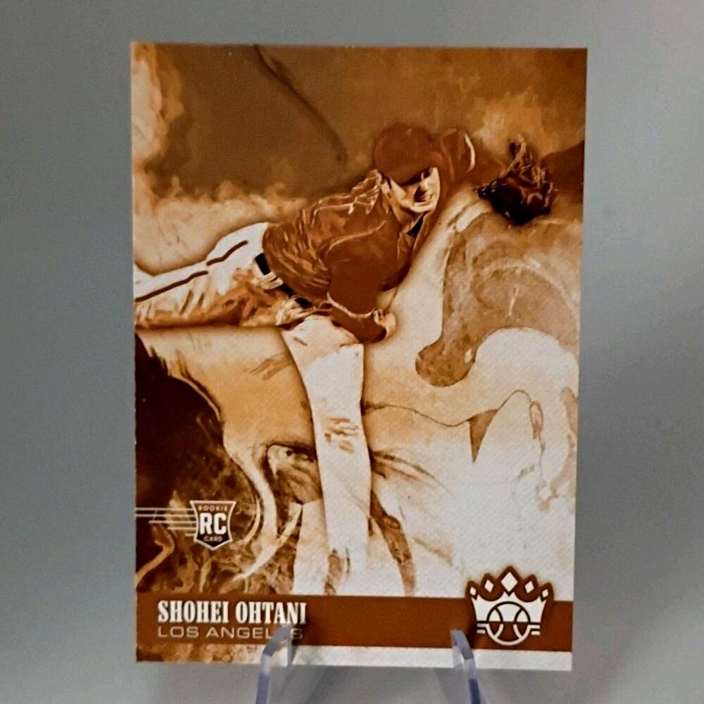 2018 Panini Diamond Kings - Sepia Variation Shohei Ohtani #73 (RC) Angels